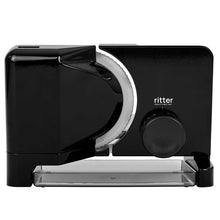 Load image into Gallery viewer, Ritter Arcus Home Food Slicer with Solid Metal Construction, Inclined - Black
