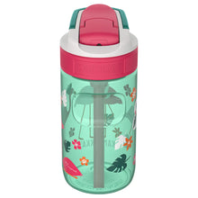 Load image into Gallery viewer, Kambukka Lagoon Water Bottle with Spout Lid  - 400ml, Pink Flamingo
