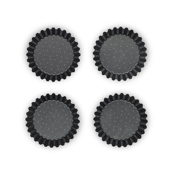 Tefal Perfect Bake Set of 4 Tartlet Pans - 11cm