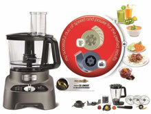 Load image into Gallery viewer, Moulinex DoubleForce Multifunctional Food Processor with 10 Accessories - 3 Liters, 1000W
