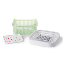 Load image into Gallery viewer, OXO Good Grips Greensaver Carbon Filter Refills - Pack of 4 with container.
