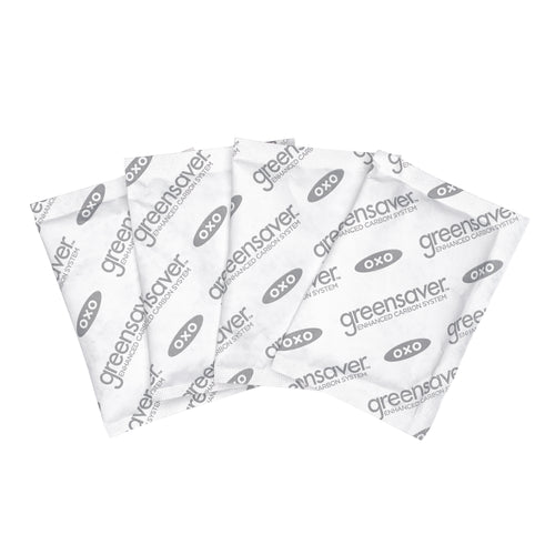 OXO Good Grips Greensaver Carbon Filter Refills - Pack of 4.