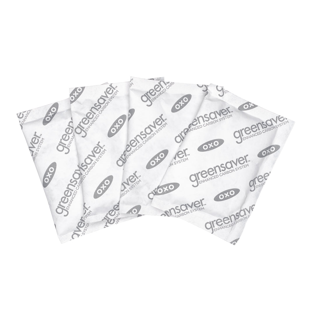 OXO Good Grips Greensaver Carbon Filter Refills - Pack of 4.
