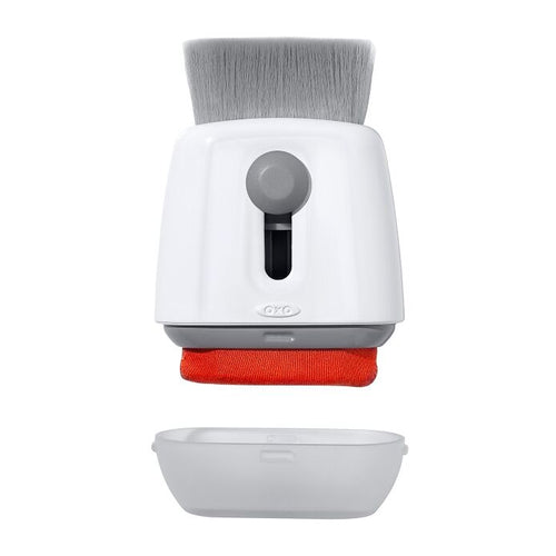 OXO Good Grips Sweep & Swipe Laptop Cleaner, front view.