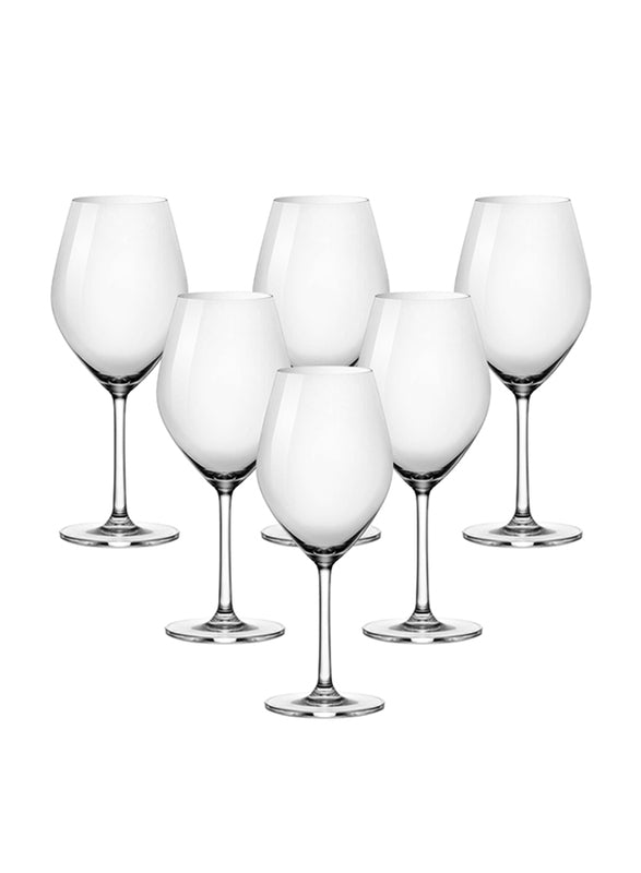 Ocean Glassware Set of 6 Sante Burgundy - 635ml