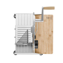 Load image into Gallery viewer, Ritter Piatto Home Food Slicer with Metal and Wood Construction - Chrome
