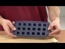 Load and play video in Gallery viewer, Tescoma Presto Ice Cube Tray with Flexible Bottom - Red

