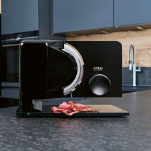 Load image into Gallery viewer, Ritter Sinus Home Food Slicer with Solid Metal Construction - Black
