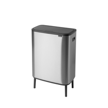 Load image into Gallery viewer, Brabantia Bo Hi Touch Bin, 60 Liters - Matt Steel Fingerprint Proof

