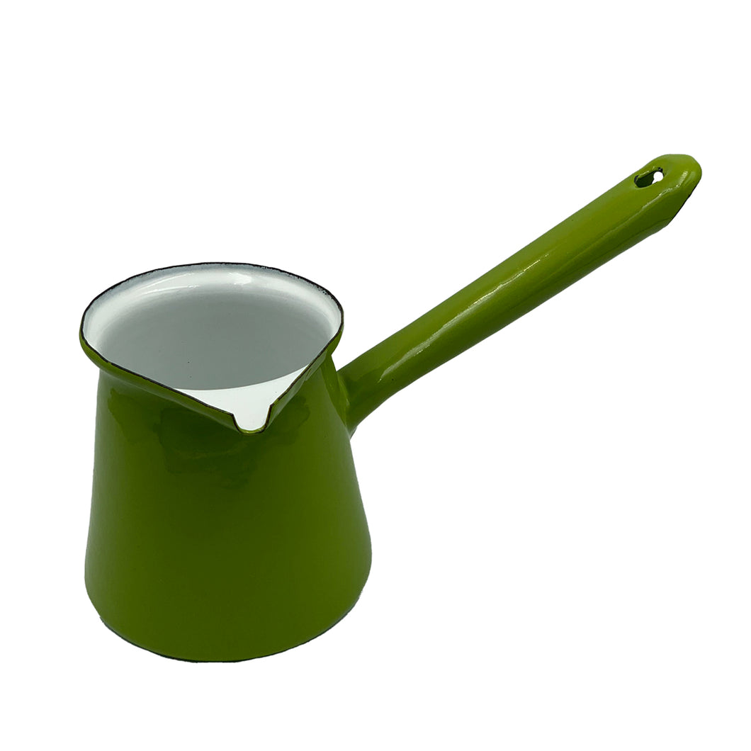 Ibili Turkish Coffee Pots, Enameled Steel – Green