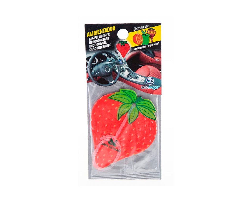 Amahogar Boscalia Car Air Freshner - Strawberry