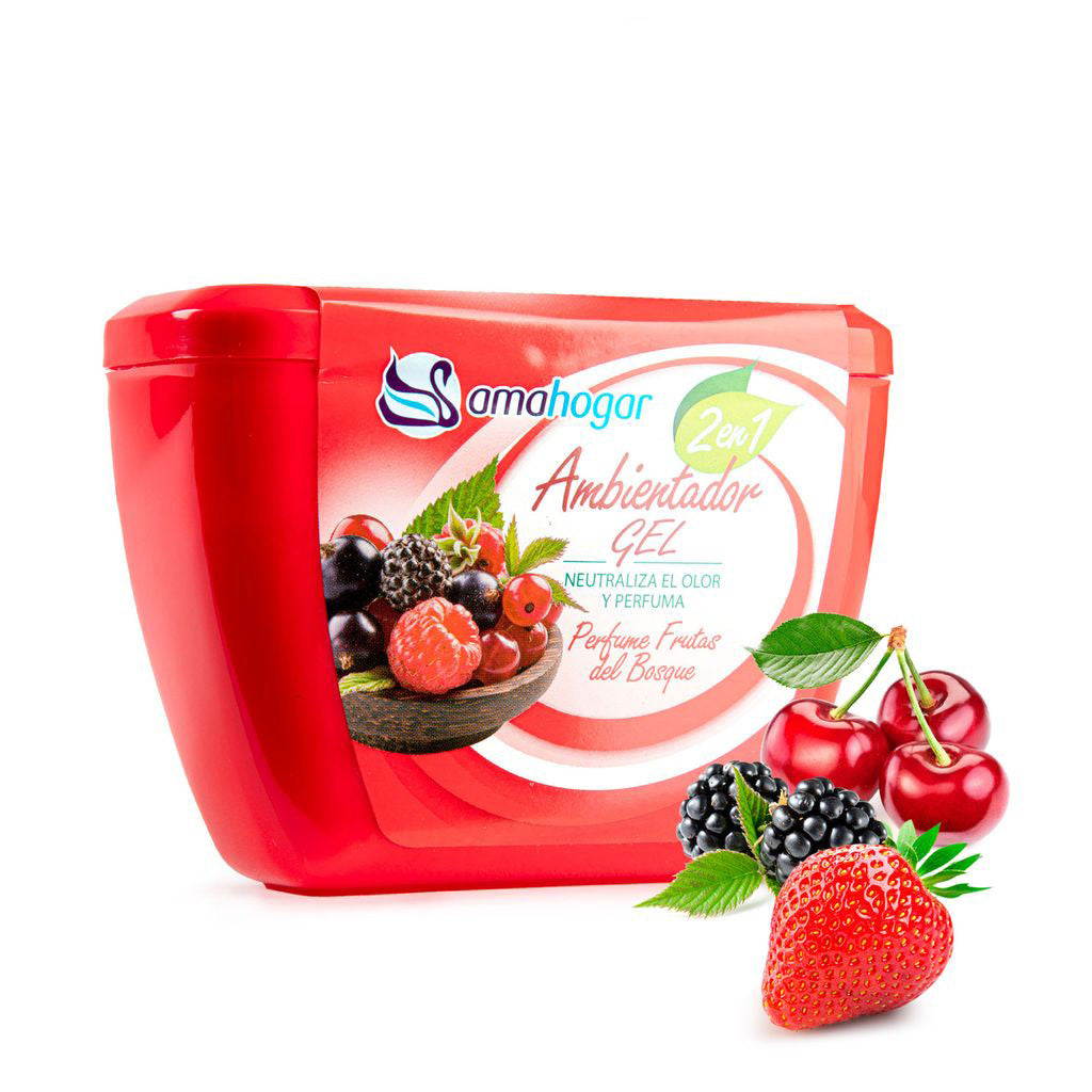 Amahogar Oval Gel Air Freshener -  Mixed Berries