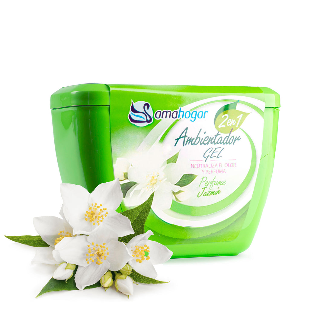 Amahogar Oval Gel Air Freshener - Jasmine