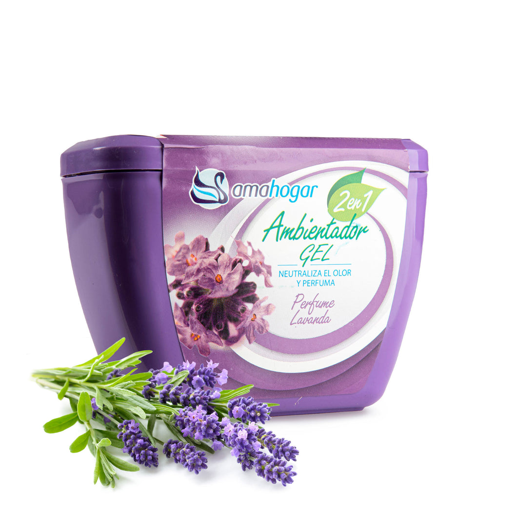 Amahogar Oval Gel Air Freshener - Lavender