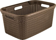 Load image into Gallery viewer, Curver Rattan Laundry Basket - 45 Liters, Available in 3 Colors
