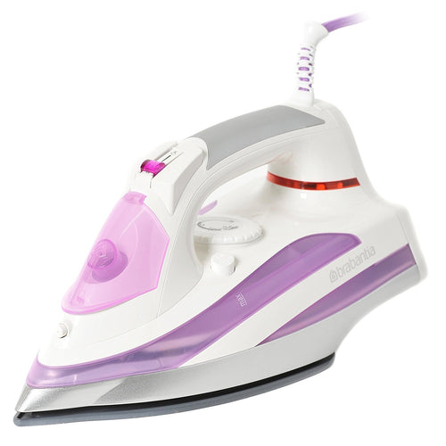Brabantia Steam Iron 2200 Watts - Purple & White