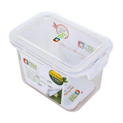 Wellslock Tritan 100% Airtight & Leak Proof Plastic Food Container - 1100ml