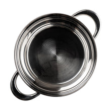 Load image into Gallery viewer, Muhler Cooking Pot with Glass Lid - 7 Liters, Stainless Steel
