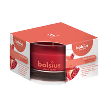 Load image into Gallery viewer, Bolsius True Scents Pomegranate Candle in Glass, Scented - Available in different sizes
