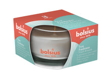 Load image into Gallery viewer, Bolsius True Freshness Anti-Tobacco Candle in Glass, Fresh Breeze - 50/80mm
