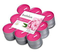 Load image into Gallery viewer, Bolsius True Scents Peony Tealight Candles, Scented - Pack of 18
