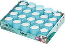 Load image into Gallery viewer, Bolsius Relight Refills / Votive Candles, 64/52mm, Tray of 20 Candles - Aqua
