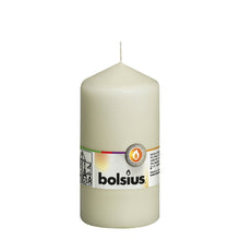 Load image into Gallery viewer, Bolsius Unscented Pillar Candle 130/68mm - Available in different colors
