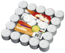 Load image into Gallery viewer, Bolsius Pack of 50 Tealight Candles, 3.5-hour Burn Time

