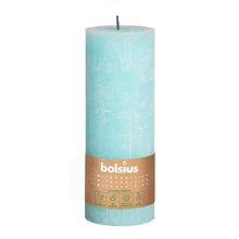 Load image into Gallery viewer, Bolsius Divine Earth Rustic Candles, Sky - 190/68mm
