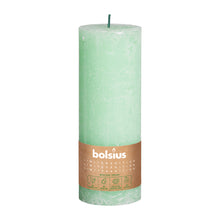 Load image into Gallery viewer, Bolsius Divine Earth Rustic Candles, Water - 190/68mm
