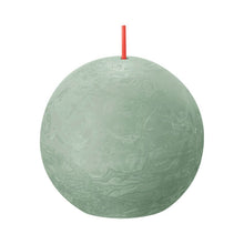 Load image into Gallery viewer, Bolsius Shine Rustic Ball Candles Small, Jade Green - 76mm
