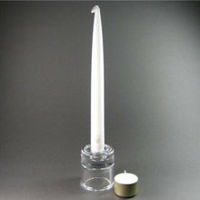 Load image into Gallery viewer, Bolsius Glass Tealight and Tapered Candles 2-in-1 Holder

