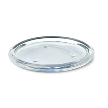 Load image into Gallery viewer, Bolsius Glass Round Candle Plate - 110mm
