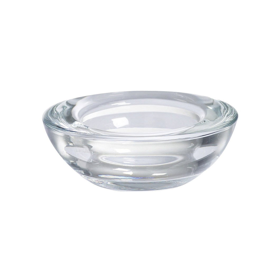 Bolsius Glass Round Candle Holder Glass - 20/74mm