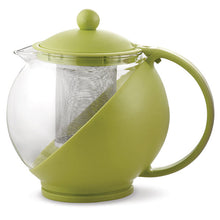 Load image into Gallery viewer, Luigi Ferrero Glass Tea Jug - 1.25 Liters, Available in Several Colors
