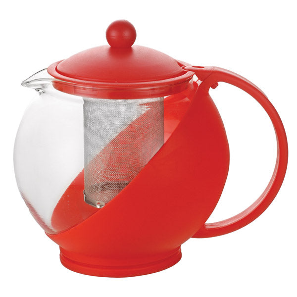 Luigi Ferrero Glass Tea Jug - 1.25 Liters, Available in Several Colors