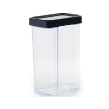 Load image into Gallery viewer, Gab Plastic Rectangular Canisters, Black - Available in several sizes
