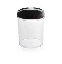 Load image into Gallery viewer, Gab Plastic Round Canister, Black - Available in several sizes
