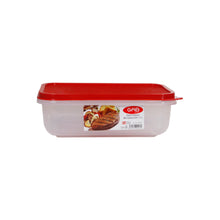 Load image into Gallery viewer, Gab Plastic Rectangular Food Containers Microwave Safe - 1.1 Liters,  Available in several colors
