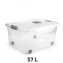 Load image into Gallery viewer, Plastic Forte Box Nº5 with Wheels – 57L, 62 x 45 x 32cm
