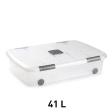 Load image into Gallery viewer, Plastic Forte Box Nº12 with Wheels – 41L, 73 x 16 x 55cm
