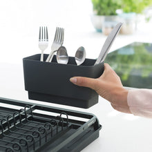 Load image into Gallery viewer, Brabantia Stylish Dish Drying Rack, Large - Dark Grey
