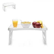 Load image into Gallery viewer, Plastic Forte Folding Breakfast Tray with Legs
