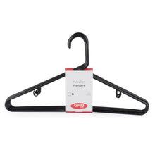 Load image into Gallery viewer, Gab Plastic Set of 6 Standard Adult Hangers - Available in several colors

