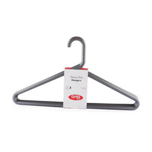 Load image into Gallery viewer, Gab Plastic Set of 3 Heavy Duty Adult Hangers - Available in several colors

