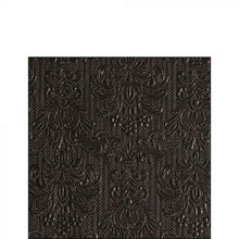 Load image into Gallery viewer, Ambiente Embossed Napkins Elegance Black - Available in 2 sizes
