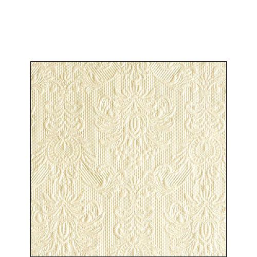 Ambiente Embossed Napkins Elegance Pearl Cream -  Available in 2 sizes