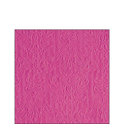 Ambiente Embossed Napkins Elegance Magenta -  Available in 2 sizes
