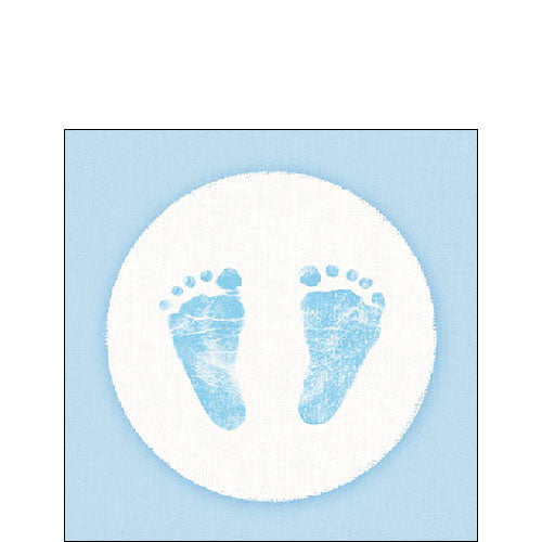 Ambiente Baby Steps Baby Boy Napkins - Available in 2 sizes