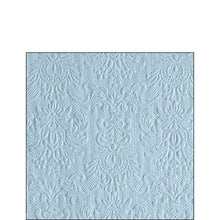 Load image into Gallery viewer, Ambiente Embossed Napkins Elegance Pale Blue -  Available in 2 sizes
